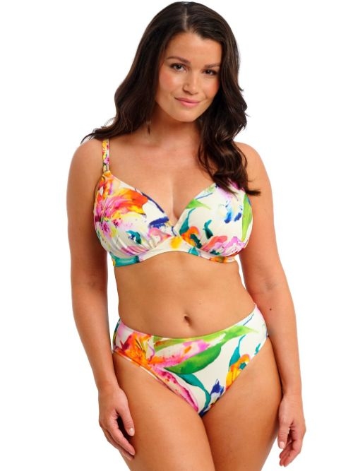 Fantasie schwimmen Iguazu Falls weiß/print unwattierter bikini bh