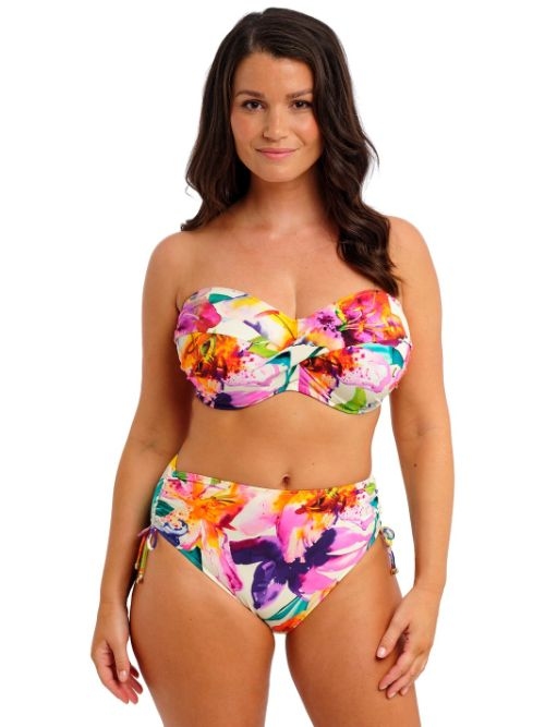 Fantasie schwimmen Iguazu Falls weiß/print unwattierter bikini bh
