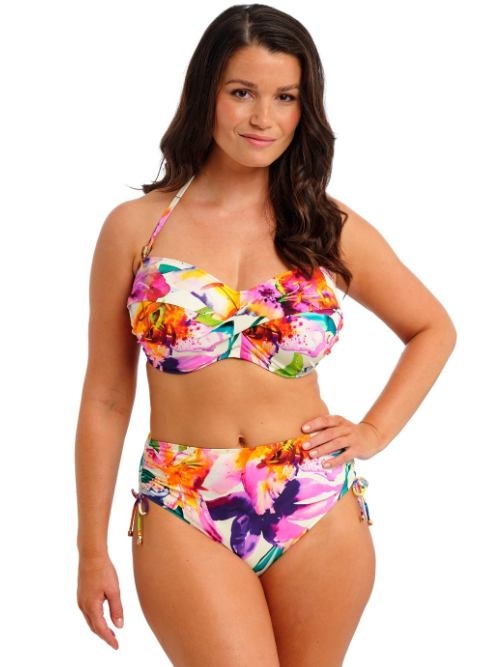 Fantasie schwimmen Iguazu Falls weiß/print unwattierter bikini bh