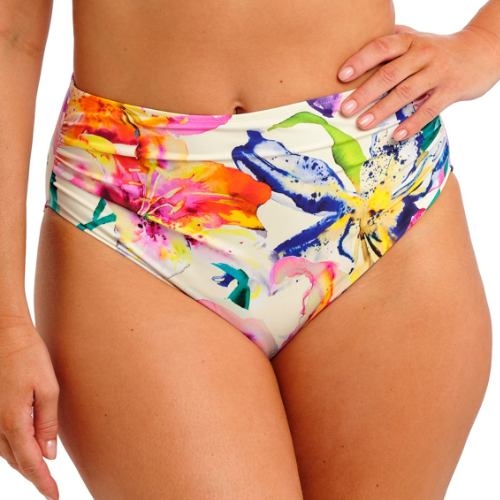 Fantasie schwimmen Iguazu Falls weiß/print bikini slip
