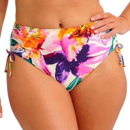 Fantasie schwimmen Iguazu Falls weiß/print bikini slip