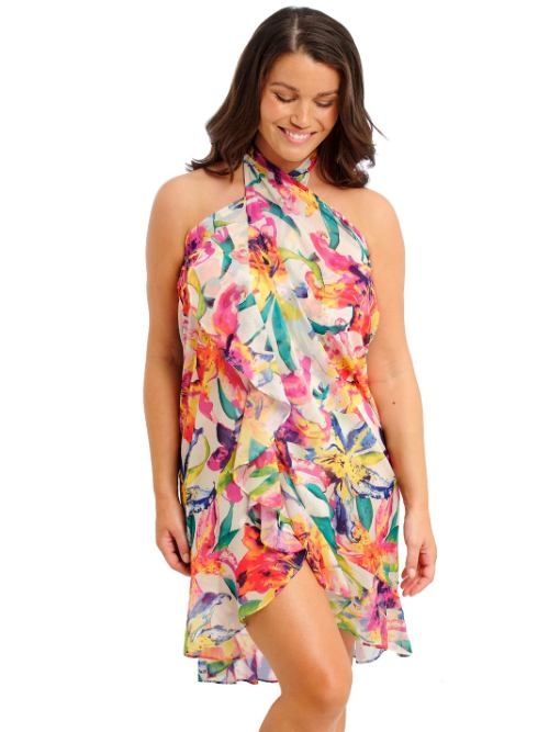 Fantasie schwimmen Iguazu Falls weiß/print strandkleidung