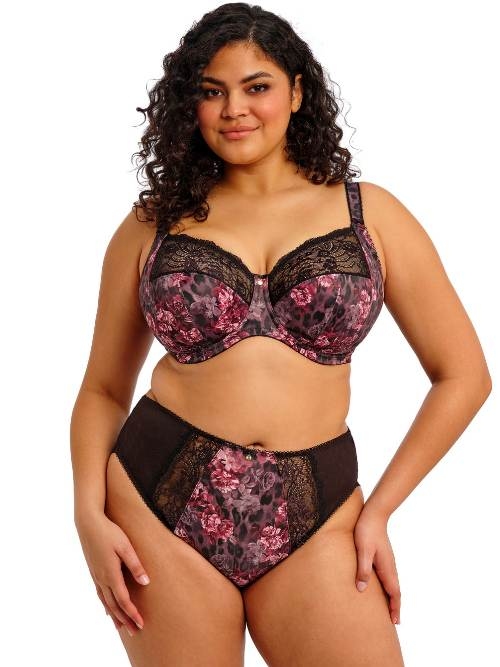 Elomi Morgan schwarz/pink slip