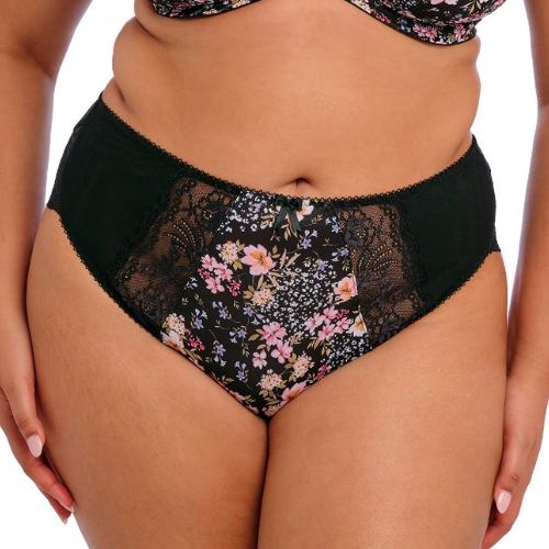Elomi Morgan schwarz/print slip