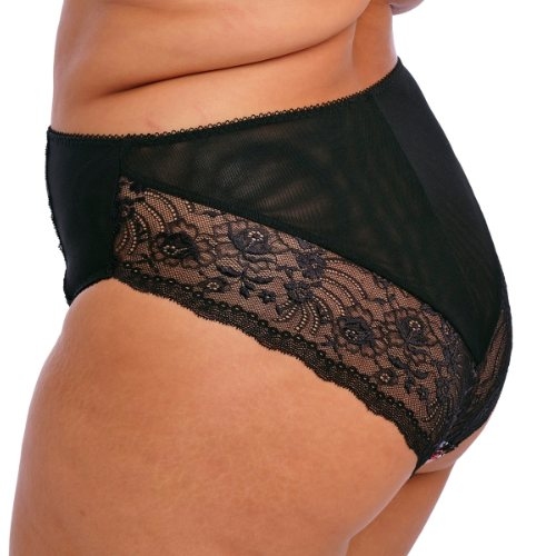 Elomi Morgan schwarz/print slip