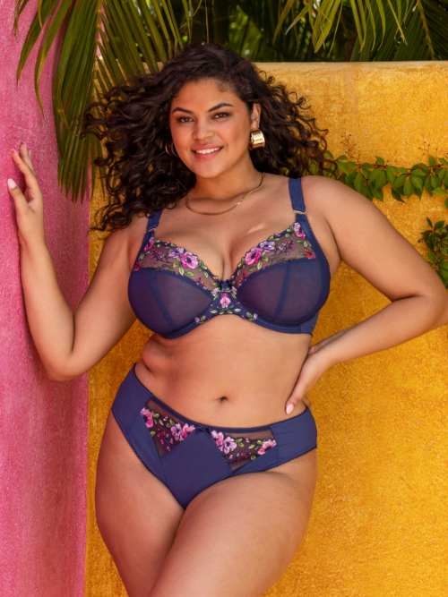 Elomi Himari navy-blau nicht geformter bh