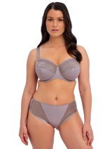 Fantasie-Dessous Illusion silber vorgeformter bh