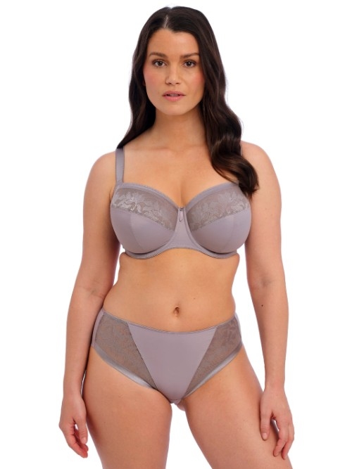 Fantasie-Dessous Illusion silber vorgeformter bh