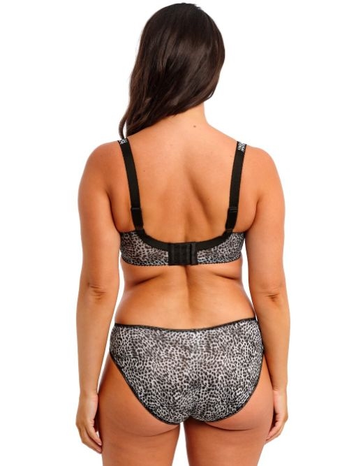 Fantasie-Dessous Lindsey schwarz/print nicht geformter bh