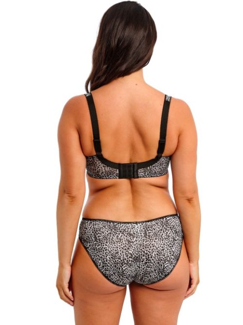 Fantasie-Dessous Lindsey schwarz/print slip