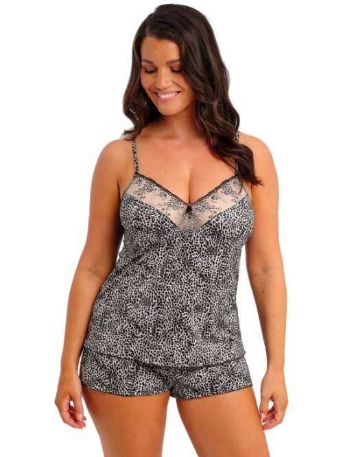 Fantasie-Dessous Lindsey schwarz/print pyjama-hose