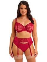 Fantasie-Dessous Portia rot strumpfhalter
