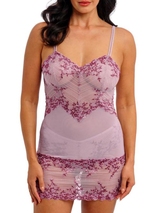 Wacoal Dessous Embrace Lace lila slipdress