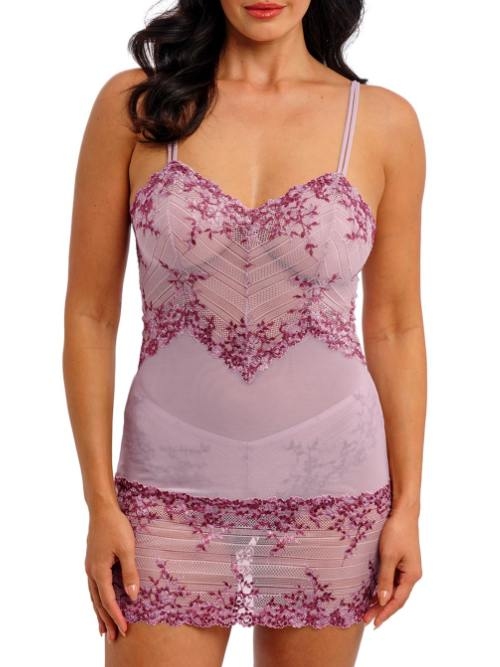 Wacoal Dessous Embrace Lace lila slipdress