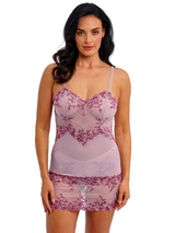 Wacoal Dessous Embrace Lace lila slipdress