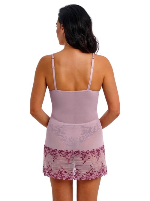 Wacoal Dessous Embrace Lace lila slipdress