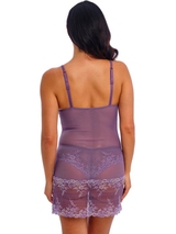 Wacoal Dessous Embrace Lace violett slipdress