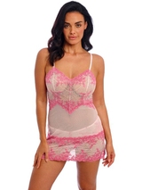 Wacoal Dessous Embrace Lace pink slipdress