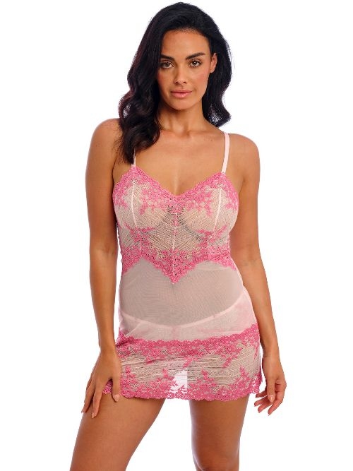 Wacoal Dessous Embrace Lace pink slipdress