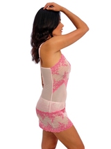 Wacoal Dessous Embrace Lace pink slipdress