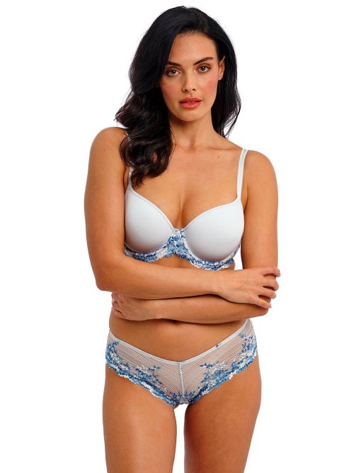 Wacoal Dessous Embrace Lace blau vorgeformter bh