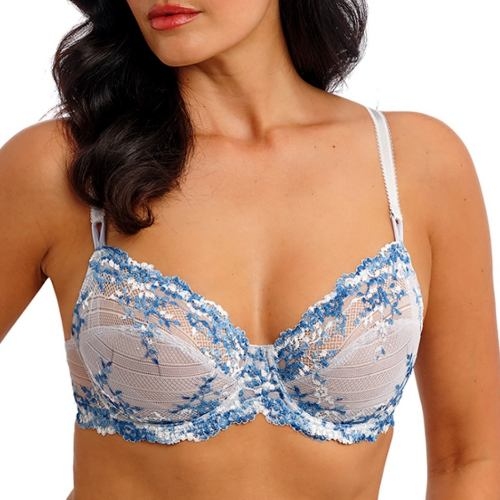 Wacoal Dessous Embrace Lace blau vorgeformter bh