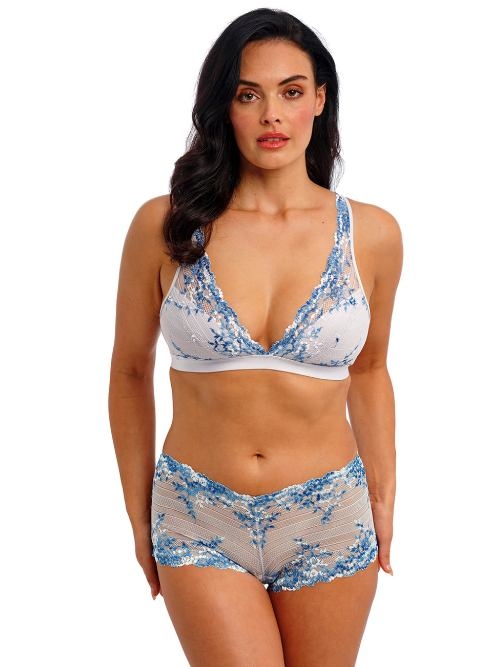 Wacoal Dessous Embrace Lace blau ohne bügel bh