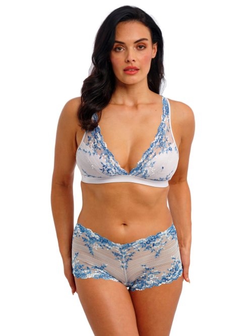 Wacoal Dessous Embrace Lace blau hipster