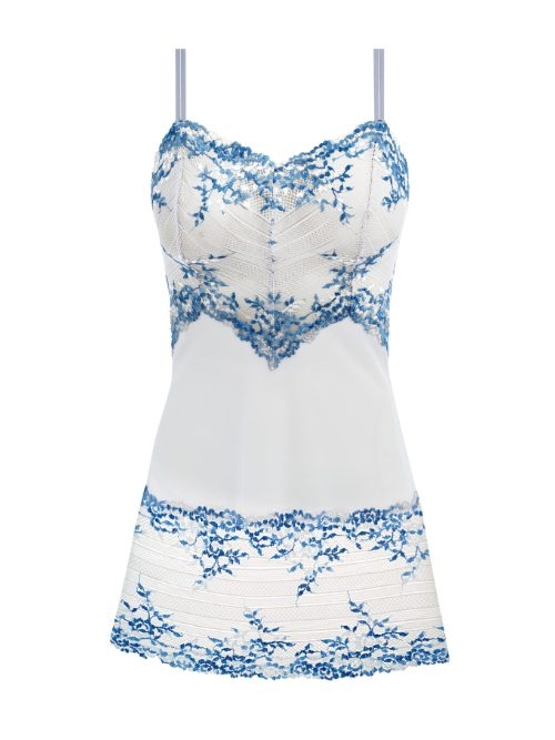 Wacoal Dessous Embrace Lace blau slipdress