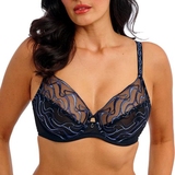 Wacoal Dessous Mayumi navy-blau nicht geformter bh