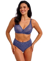 Wacoal Dessous Eglantine blau ohne bügel bh