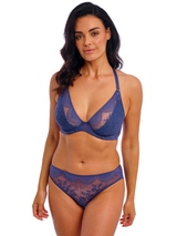 Wacoal Dessous Sensu Lace blau nicht geformter bh