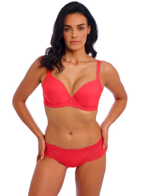 Wacoal Dessous Raffine rot vorgeformter bh
