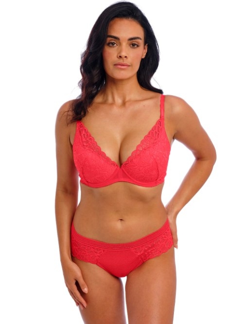 Wacoal Dessous Raffine rot vorgeformter bh