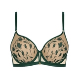 Lisca Gloriosa forest green vorgeformter bh