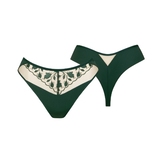 Lisca Gloriosa forest green brasilianischer slip