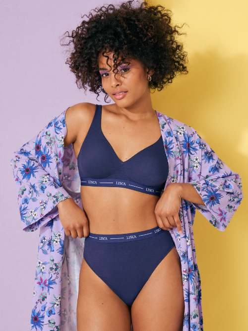 Lisca Sunflower navy-blau string