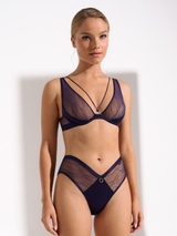 Lisca Nightscape violett nicht geformter bh