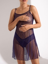 Lisca Nightscape violett slipdress