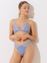 Lisca Rainbow blau nicht geformter bh