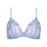Lisca Rainbow blau nicht geformter bh