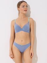 Lisca Rainbow blau vorgeformter bh