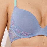Lisca Rainbow blau push up bh