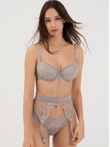 Lisca Amaze silber strumpfhalter
