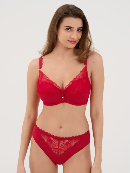 Lisca Sympathy rose red vorgeformter bh