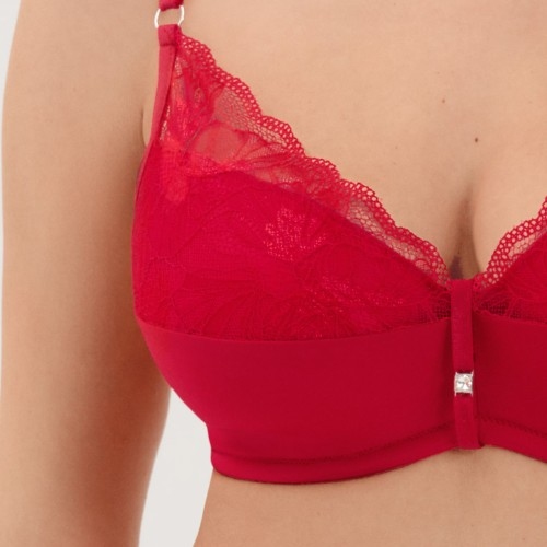 Lisca Sympathy rose red vorgeformter bh