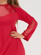 Lisca Sympathy rot nachtkleid