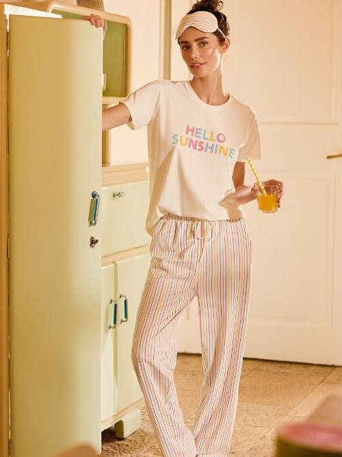 Lisca Rainbow print pyjama