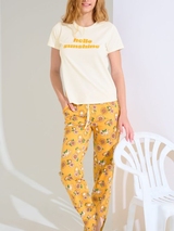 Lisca Summer gelb pyjama
