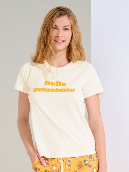 Lisca Summer gelb pyjama